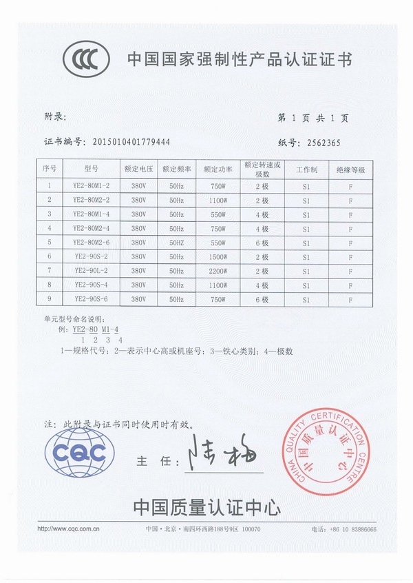 YE3-超高效3C認(rèn)證書(shū) 2